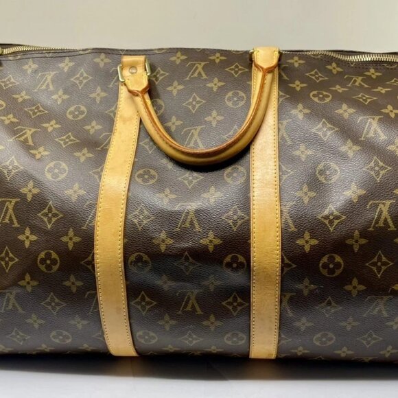 LOUIS VUITTON KEEPALL BANDOULIÈRE 55 - MONOGRAM - Picture 3 of 12